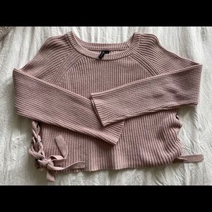 Crop sweater